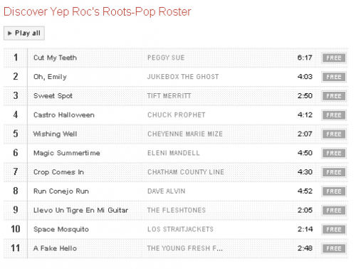 yep roc records sale